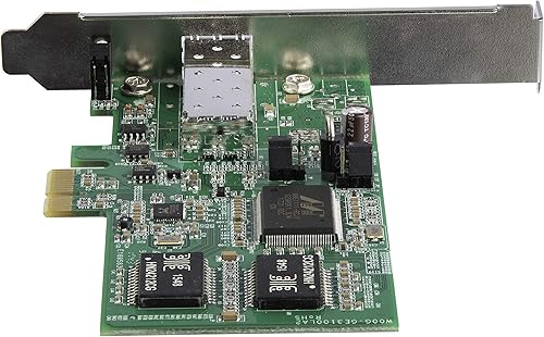 Miniatura 2 de StarTech. com Tarjeta de red de fibra Gigabit Ethernet PCI Express con SFP abierto - Adaptador de tarjeta de red PCIe GbE SFP NIC - Adaptador SFP de