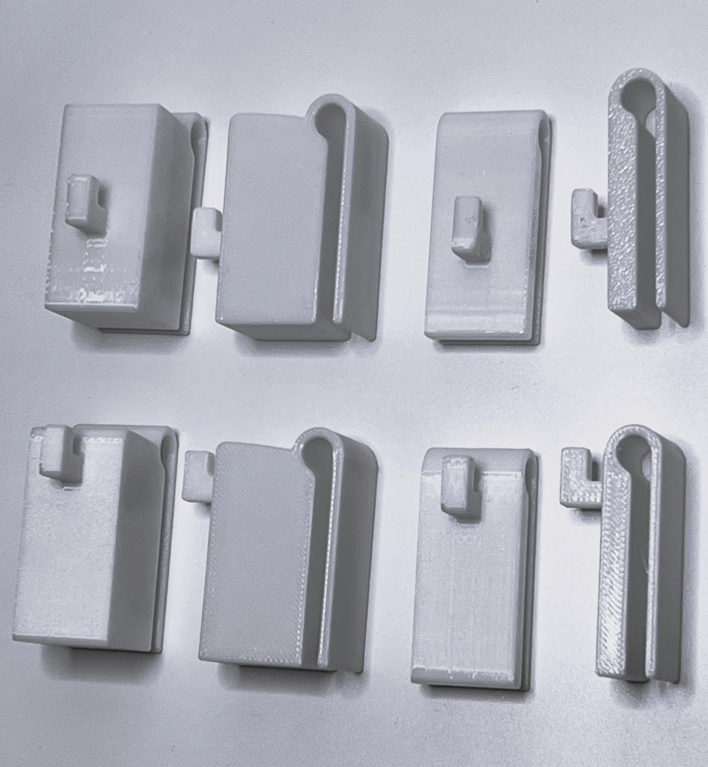 RÅSKOG & NORRÅKER - Adaptador Skadis – Conexión para carritos RÅSKOG, NORRÅKER y placa perforada Skadis – Kit de montaje para fácil fijación