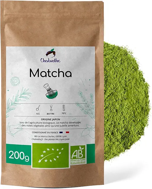Matcha Bio Dégustation 200g - Thé Vert Japonais Premium