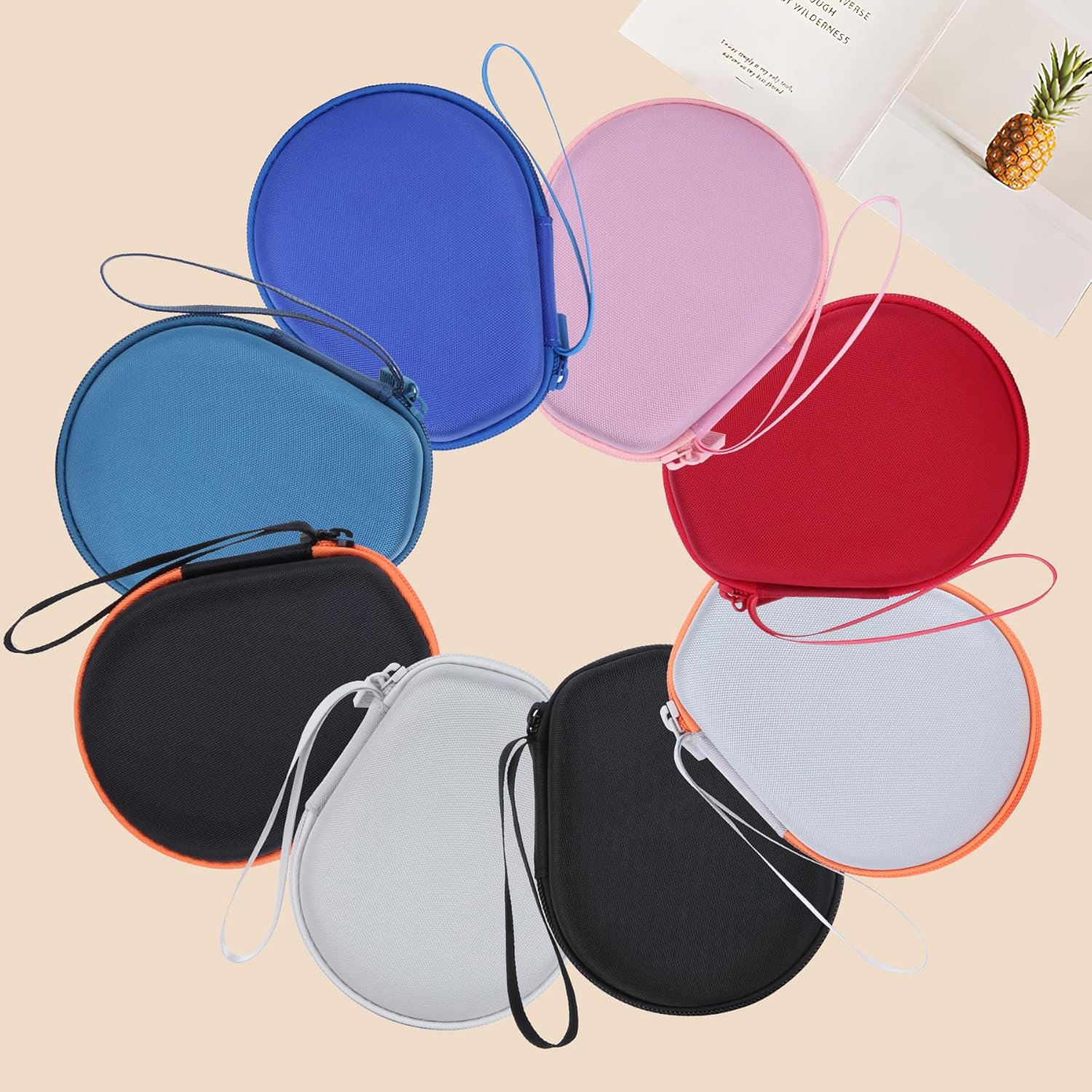 Hard Case Replacement for SHOKZ OpenRun Pro 2 / Pro 2 Mini/OpenMove/OpenRun/OpenSwim Open-Ear Bone Conduction Sport Headphones (Black Case) - Image 2