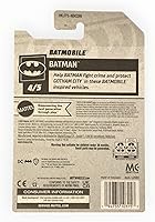 Vista 2 de Hot Wheels Batmóvil, Batman 4/5 [oro] 137/250