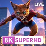 Animal Hero Wallpapers 4K – Super Lions & Live Pet Legends