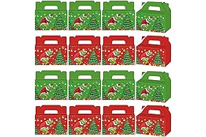 Christmas Party Favor Treat Boxes for Kids Party