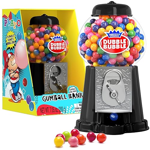 Miniatura 8 de Máquina de Chicles Caramelos de Halloween - para Niños 8.5" - Banco de Juguete Operado con Monedas - Máquina de Chicle Dubble Bubble Estilo Clásico