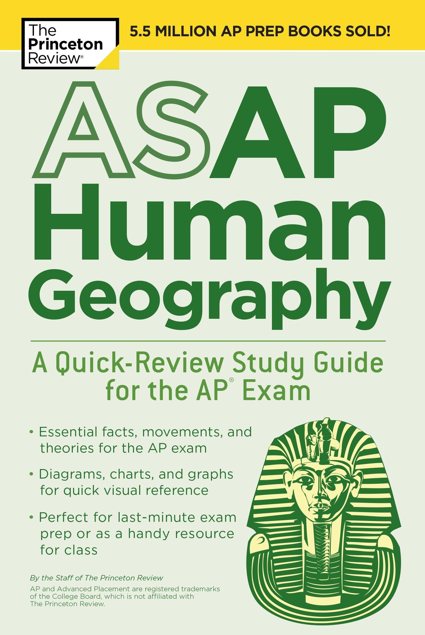 ASAP Human Geography: A Quick-Review Study Guide for the AP Exam (College Test Preparation)