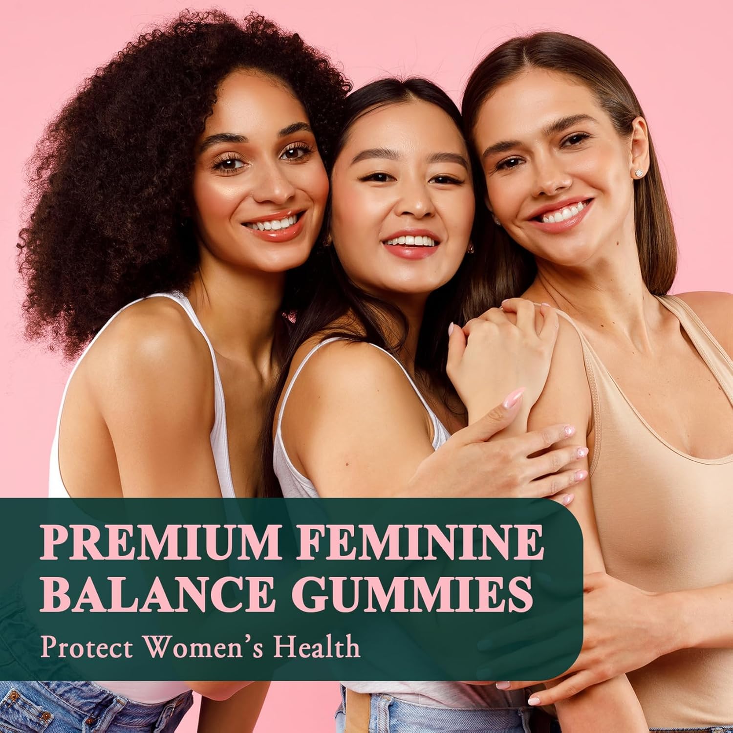 Premium Feminine PH Balance Gummies for Women's Health,Vaginal Sugar Free Probiotics for Immune Support,Hawaiian Pineapple Gummies,60 Count - Image 7