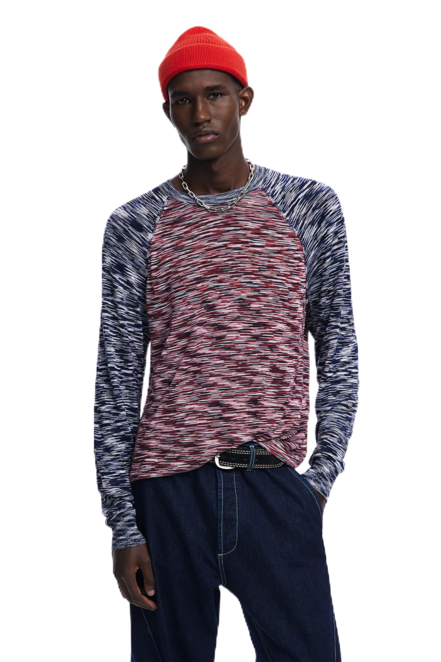 Desigual TS_Brunswick, 5000 Navy, S