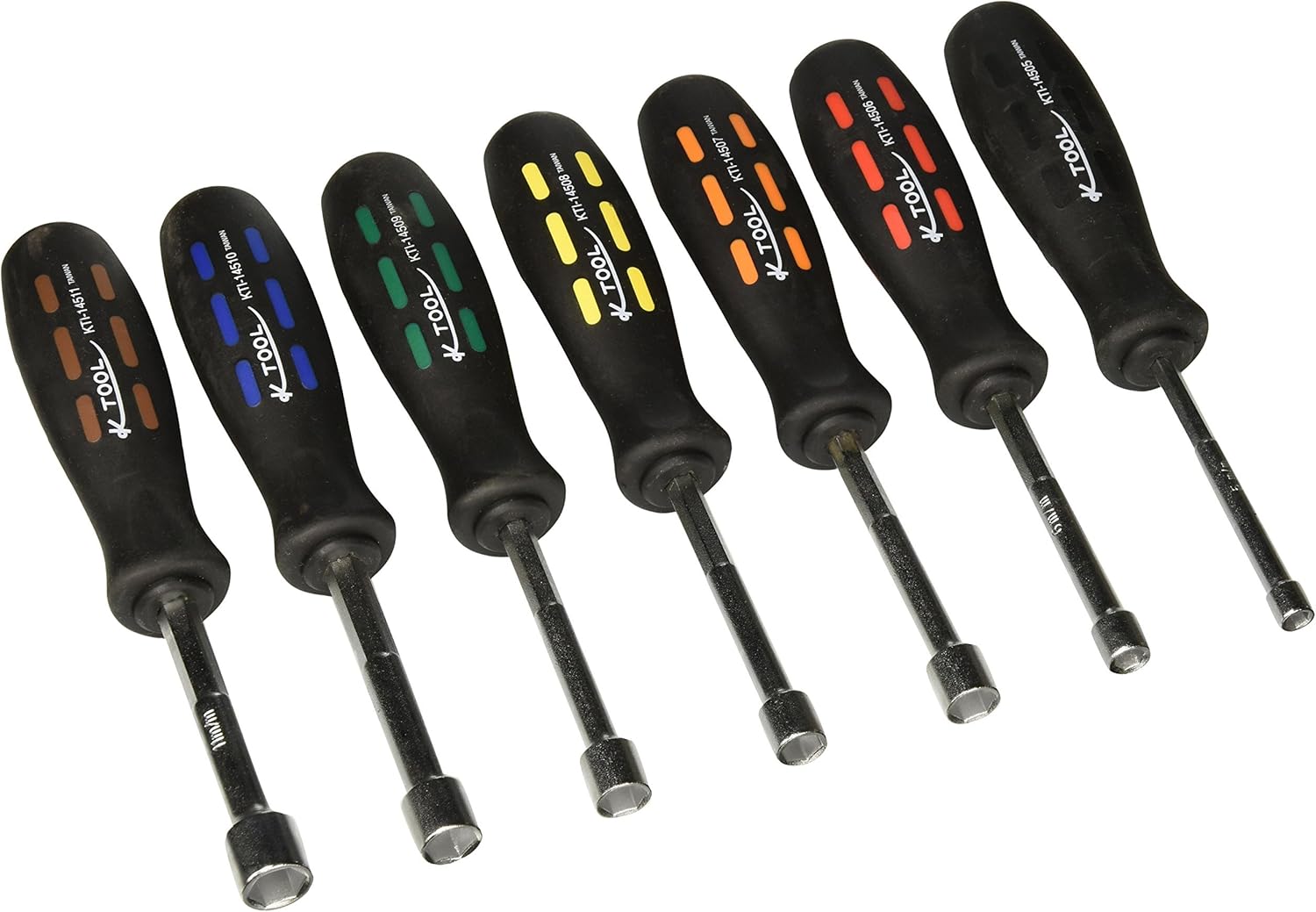 K Tool International 14500 Metric Nut Driver Set for Garages, Repair Shops and DIY