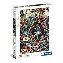 Clementoni – Puzzle 1000 Pezzi per Adulti e Ragazzi, Collection, Tema Another Day in Wonderland, Idea Regalo Uomo e Donna, Made in Italy, 70×50 cm, 39888