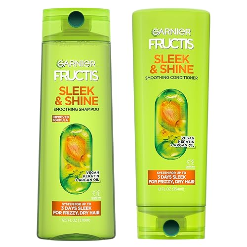 Garnier Fructis Sleek and Shine 22 onzas lĂquidas 1 champĂş 1 acondicionador tamaño familiar Garnier Fructis Sleek and Shine 22 onzas lĂquidas 1 champĂş 1 acondicionador tamaño familiar