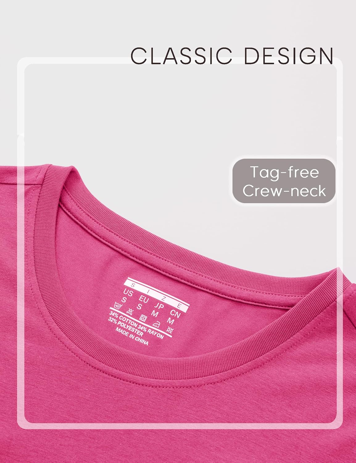 YUCOLEN Long Sleeve Shirts for Women Cotton Crewneck Casual T-Shirts Soft Basic Tee Long Sleeve Tops - Image 6