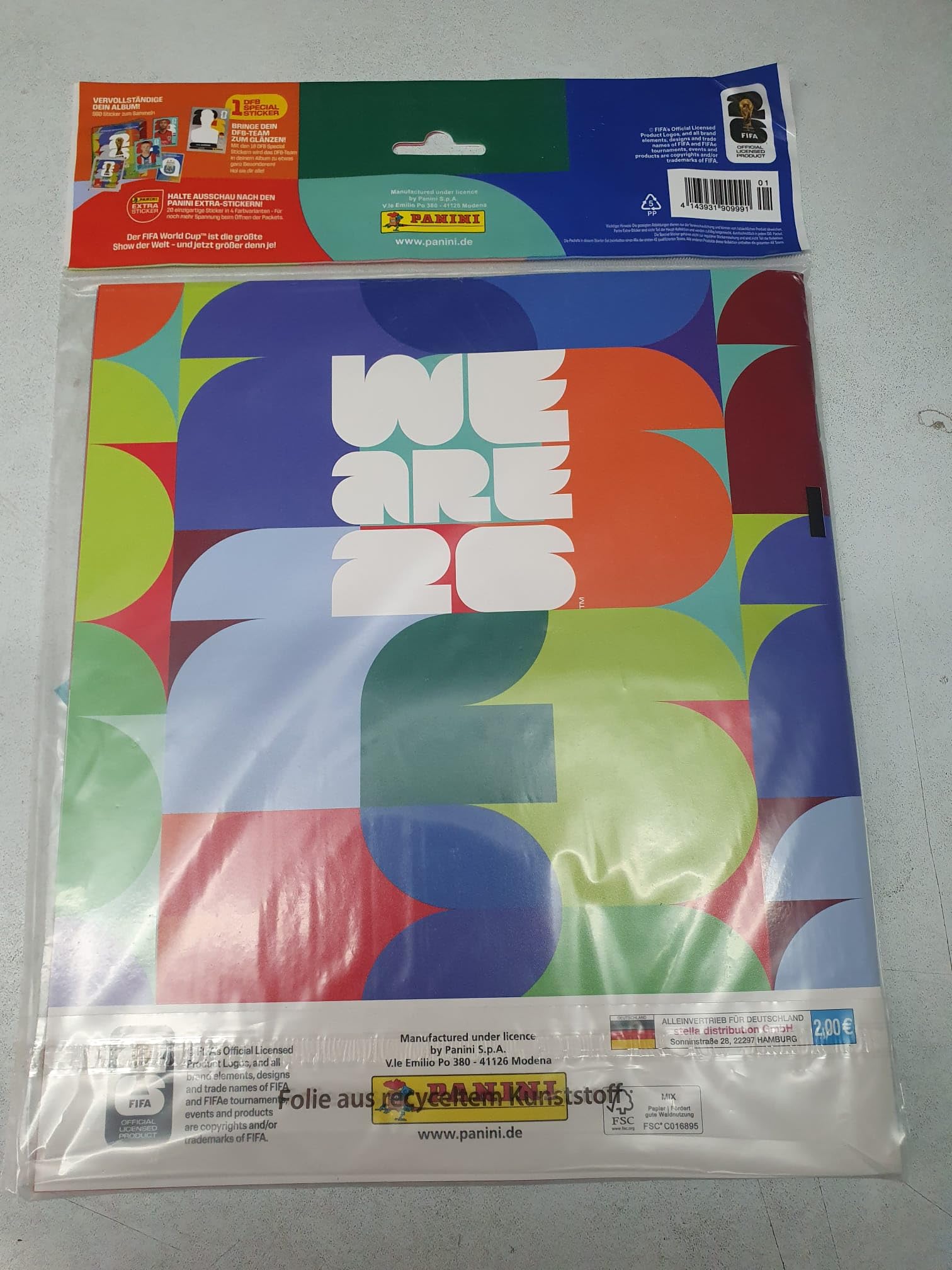 FIFA WC 26 Sticker Starter-Set