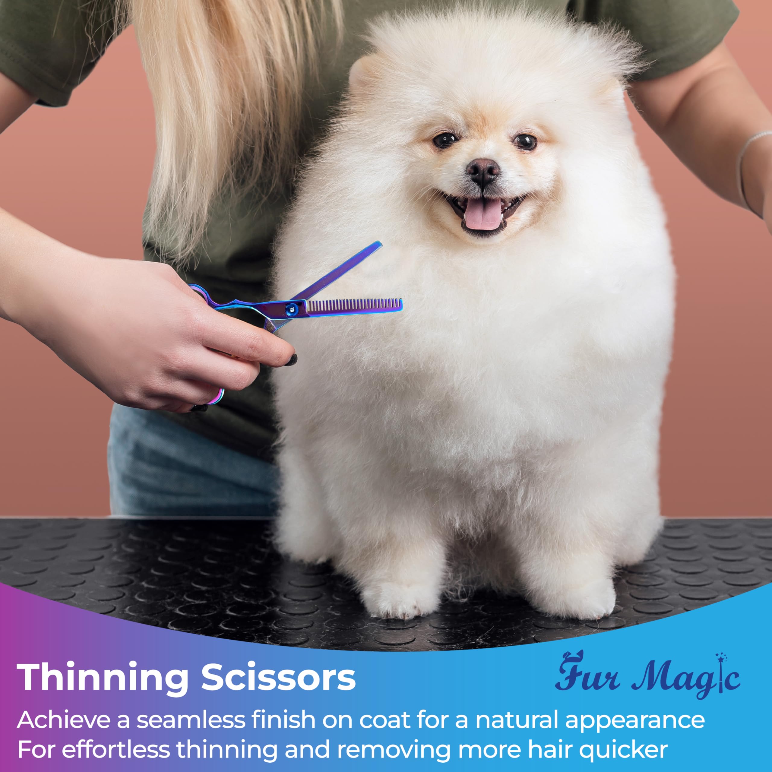 Fur Magic Dog Grooming Scissors Set - Image 4
