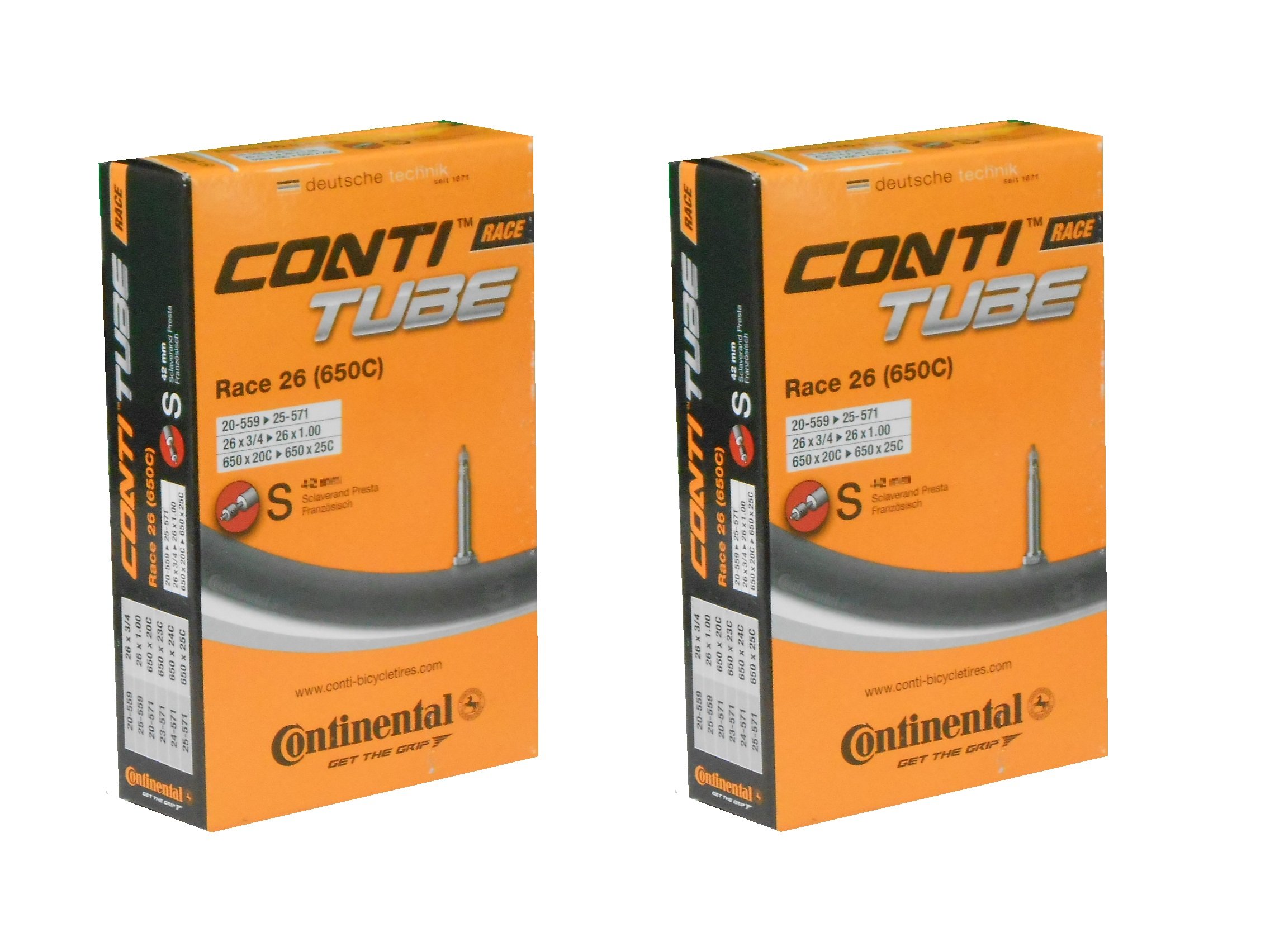 2本セット コンチネンタル Continental Race26(650C) 仏式チューブ 650x20-25C(20-559/25-571) (バルブ長60mm) [並行輸入品] Amazon | 2本セット コンチネンタル Continental Race26(650C) 仏式