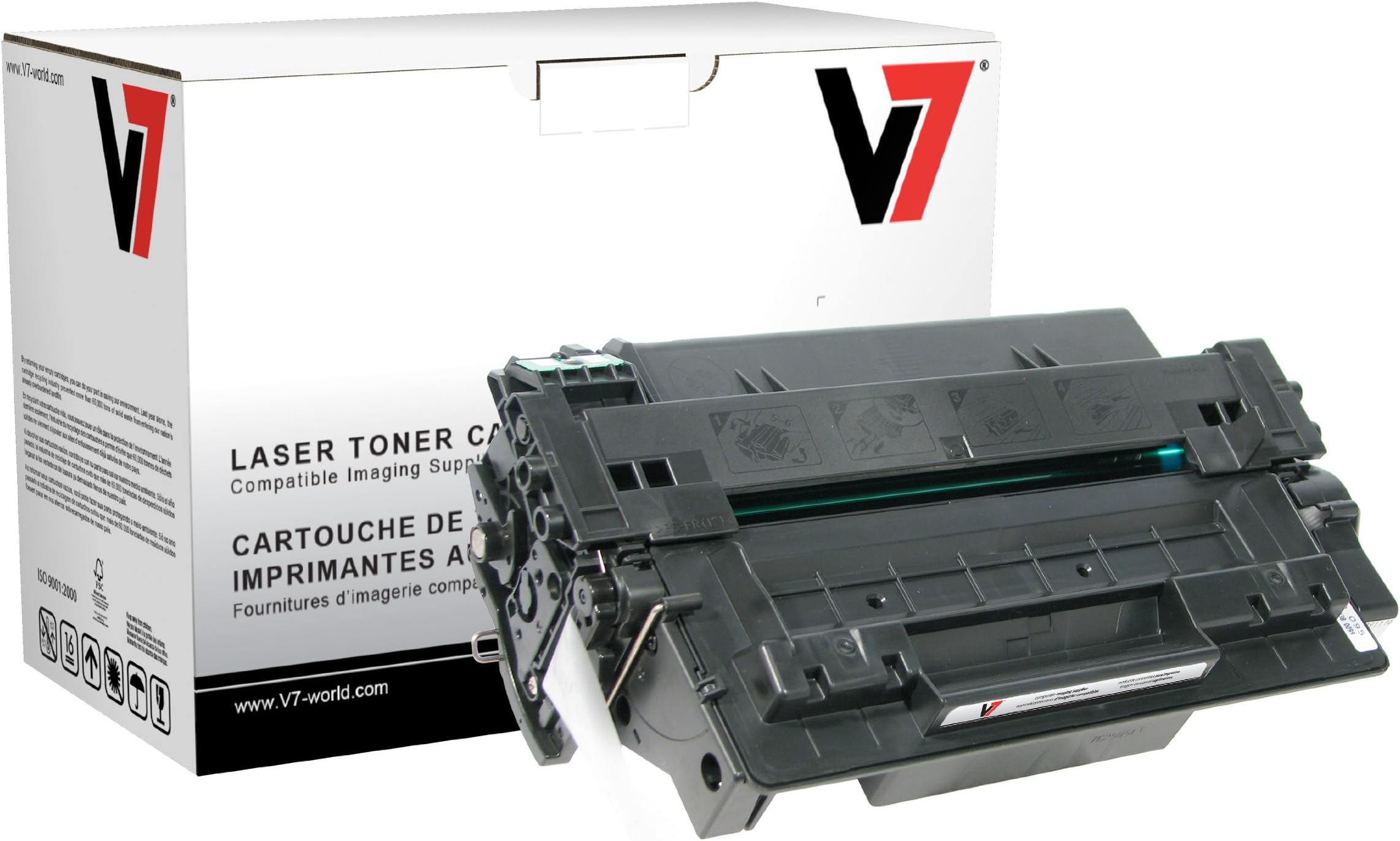 V7 V711AG Laser Toner for HP Printers (Replaces Q6511A (HP 11A), Yield up to 6000 Pages)