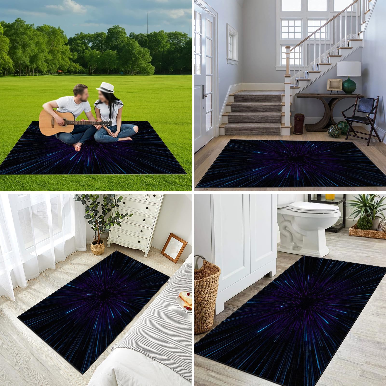 Schreibtischstuhl Unterlage für Laminat Bodenschutzmatte Gaming Unterlage Stuhl Stuhlmatte für Harte böden Gaming Teppich Stuhlunterlage rutschfest Kratzfest Bürostuhl Unterlage 100 x 160 cm