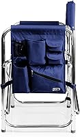 Vista 9 de Silla portátil plegable de deportes Picnic Time, talla única , Marino