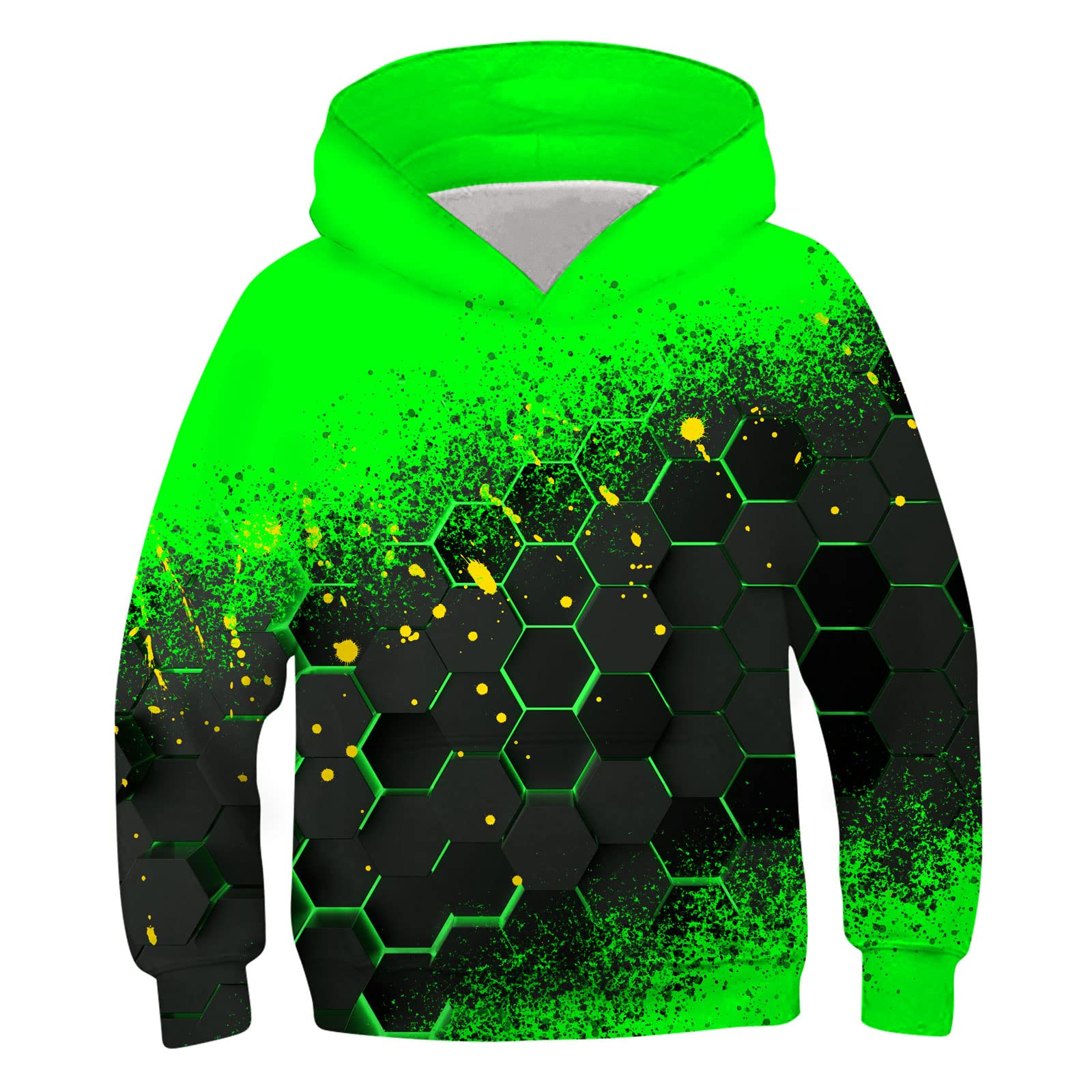 Belovecol Boys Hoodies 3D Printed Hooded Sweatshirts with Pocket for 6-16Y