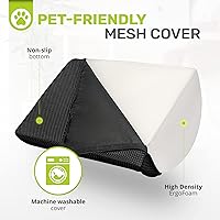 Vista 3 de ErgoFoam Reposapiés para debajo del escritorio en el trabajo - Reposapiés premium debajo del escritorio - Reposapiés de escritorio para dolor