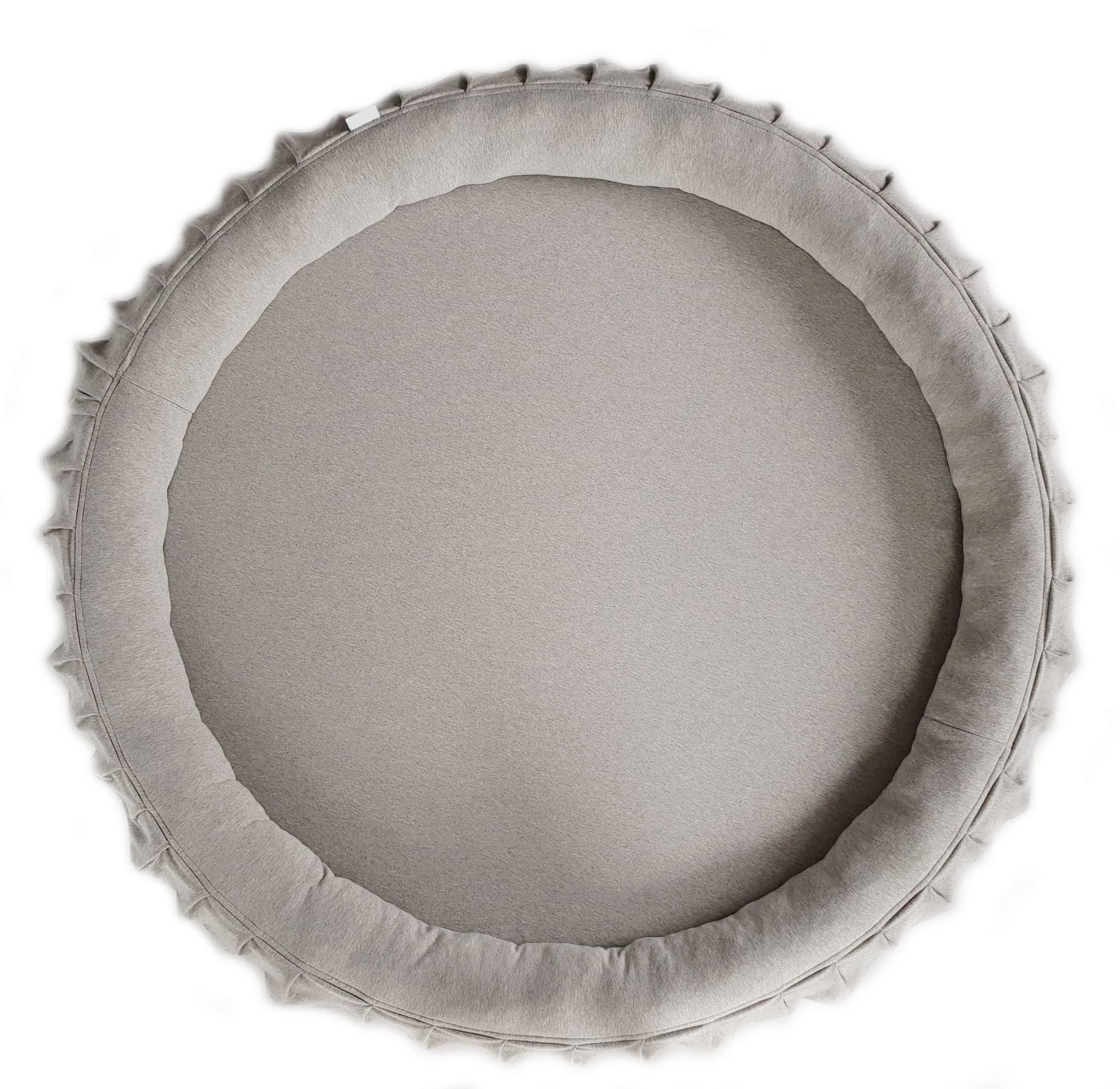 Hellgrau Premium Babynest Babyspielmatte Kokon Abnehmbarer Baumwollbezug Hochwertiger Schaumstoff Weiche Babymatte für Neugeborene Spielmatte für Babyschlaf Sicheres Babynest