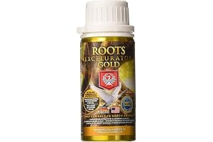 HGC749608 Roots Excelurator Gold Hydroponic Cloning Solution (100mL) for Bountiful House and Garden