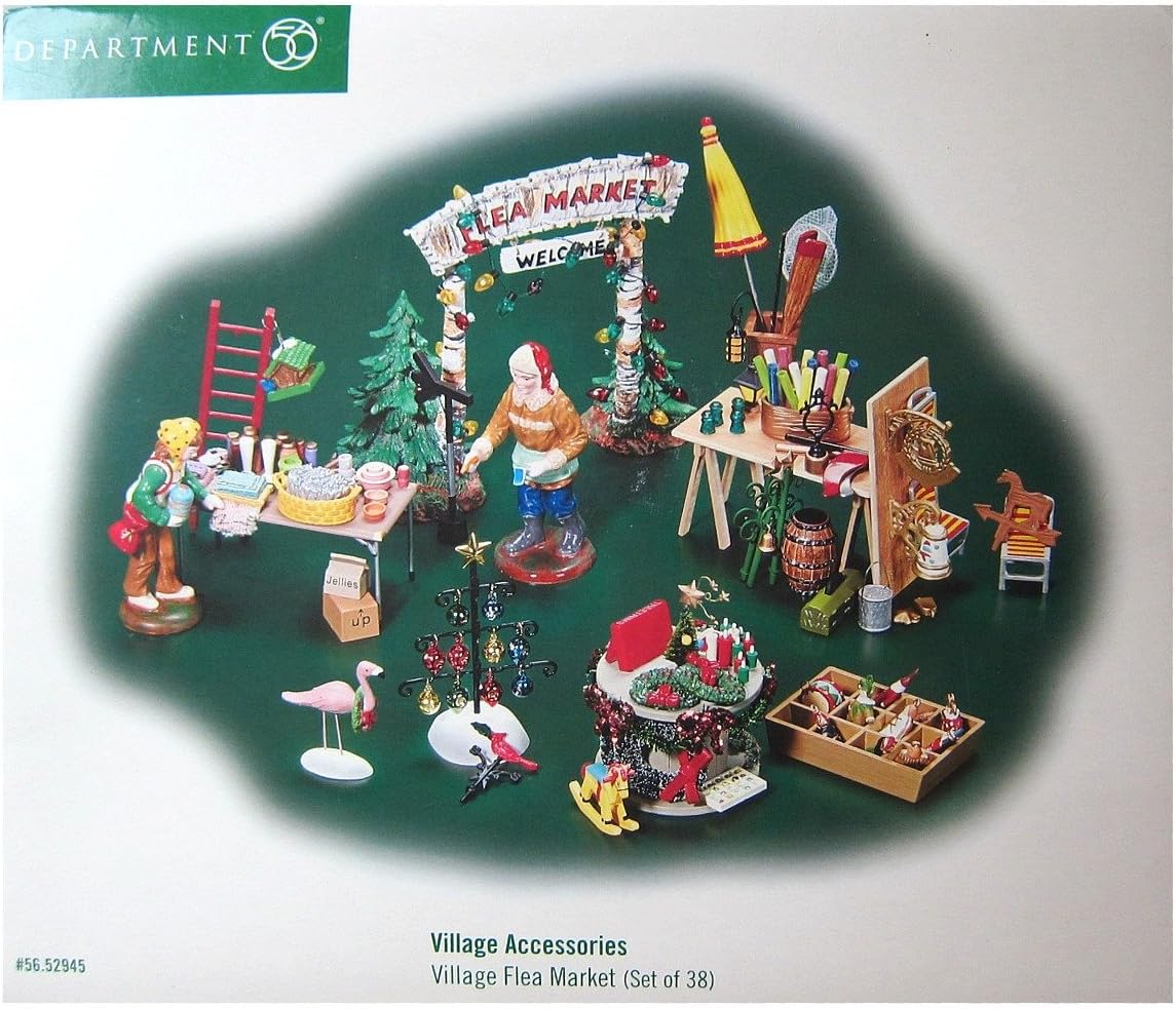 Transform Your Holiday Decor: A Review of the Department 56 Village Accessories Set