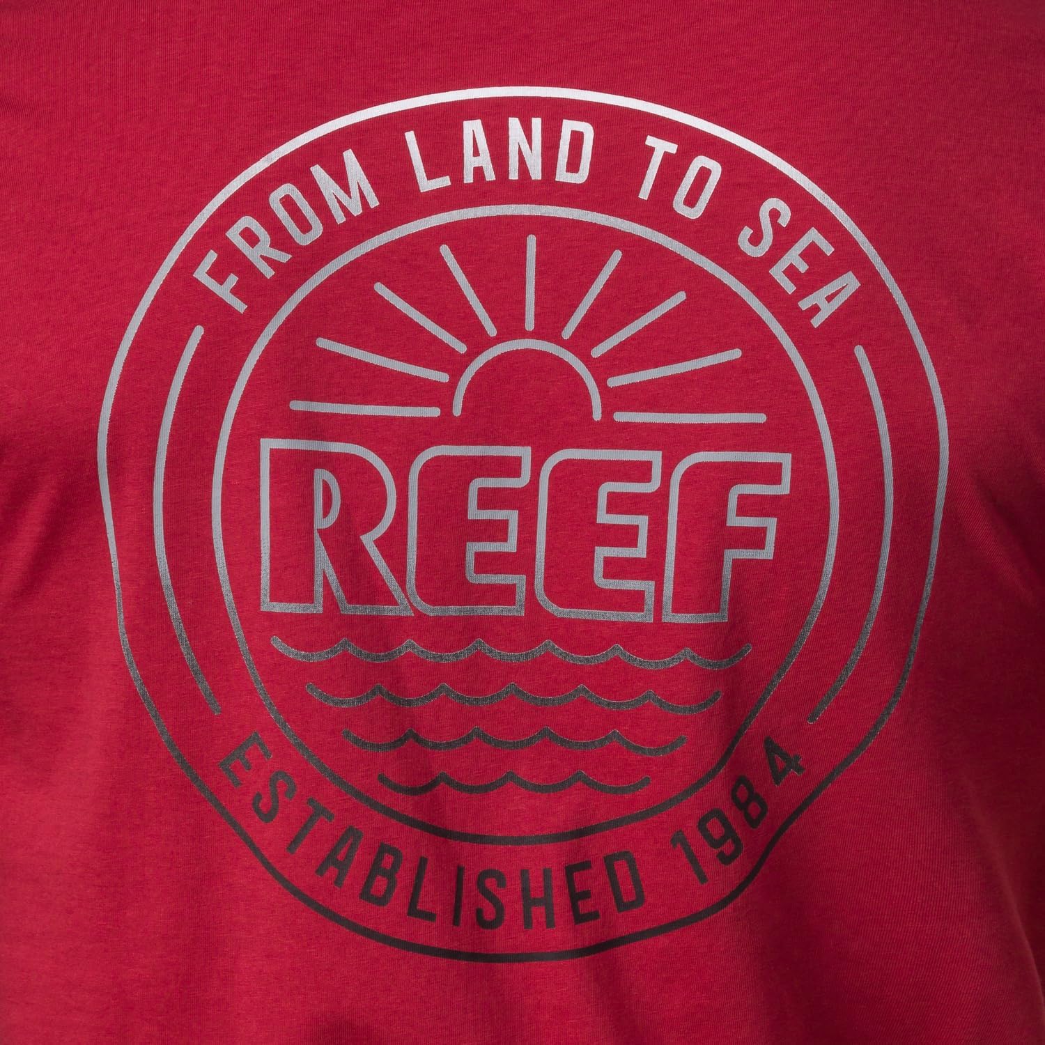 REEF Mens Graphic Short Sleeve Tee