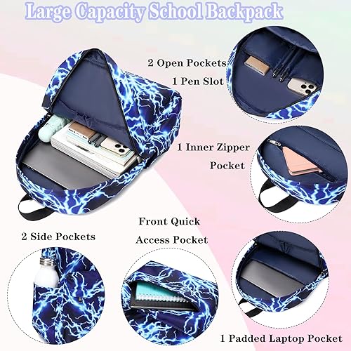 Miniatura 4 de Jumpopack Mochila escolar para niñas, mochilas escolares para niñas y niños, mochilas para escuela primaria, Negro (balck)