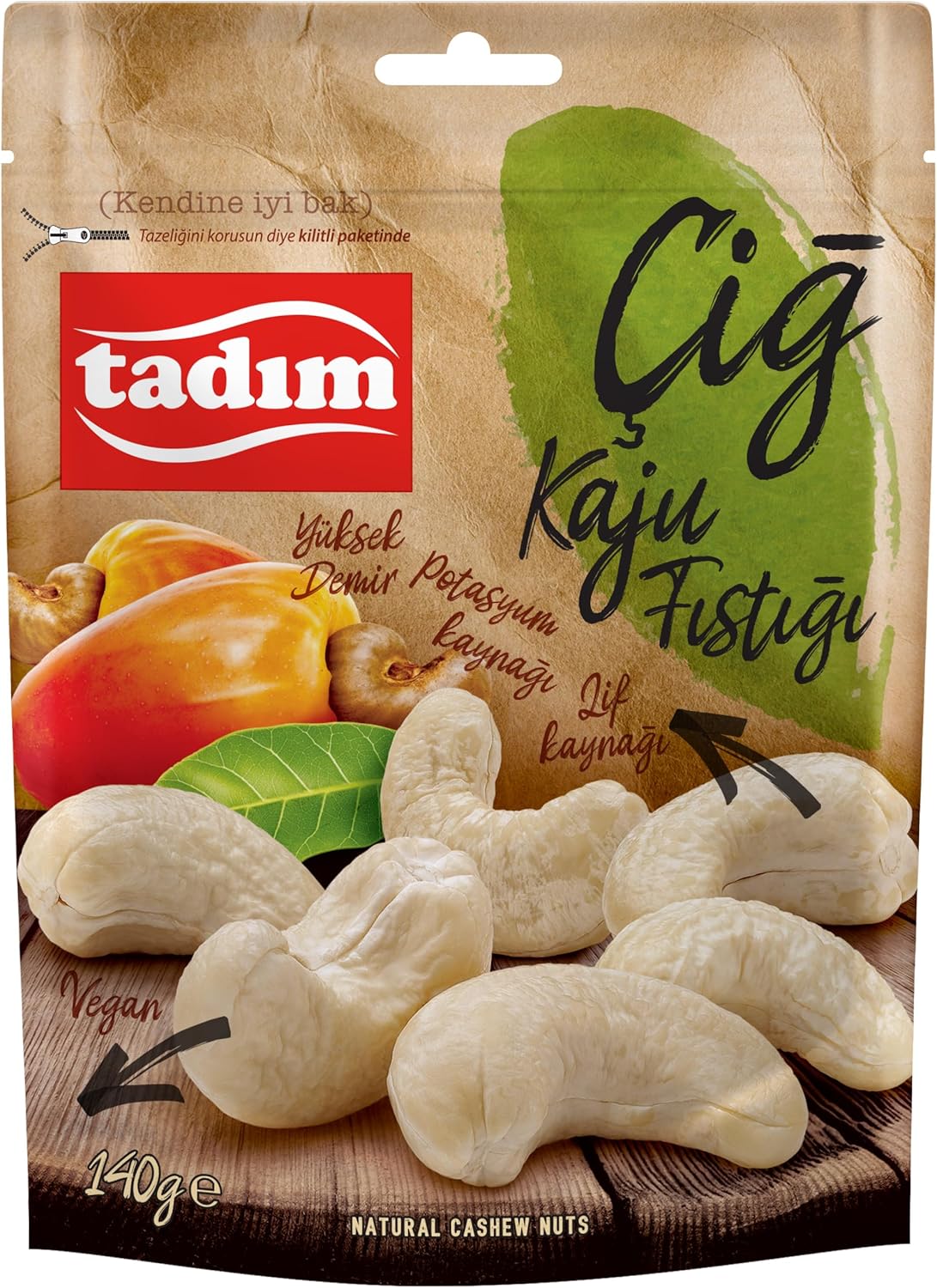 Tadım Kaju Çiğ 140 Gr