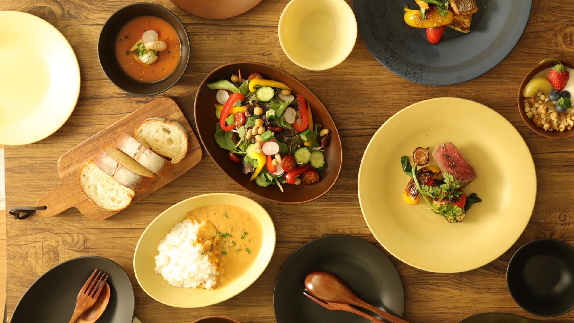 Amazon.co.jp: rebirth(リバース) ナチュラルシリーズ 食器セット 10点