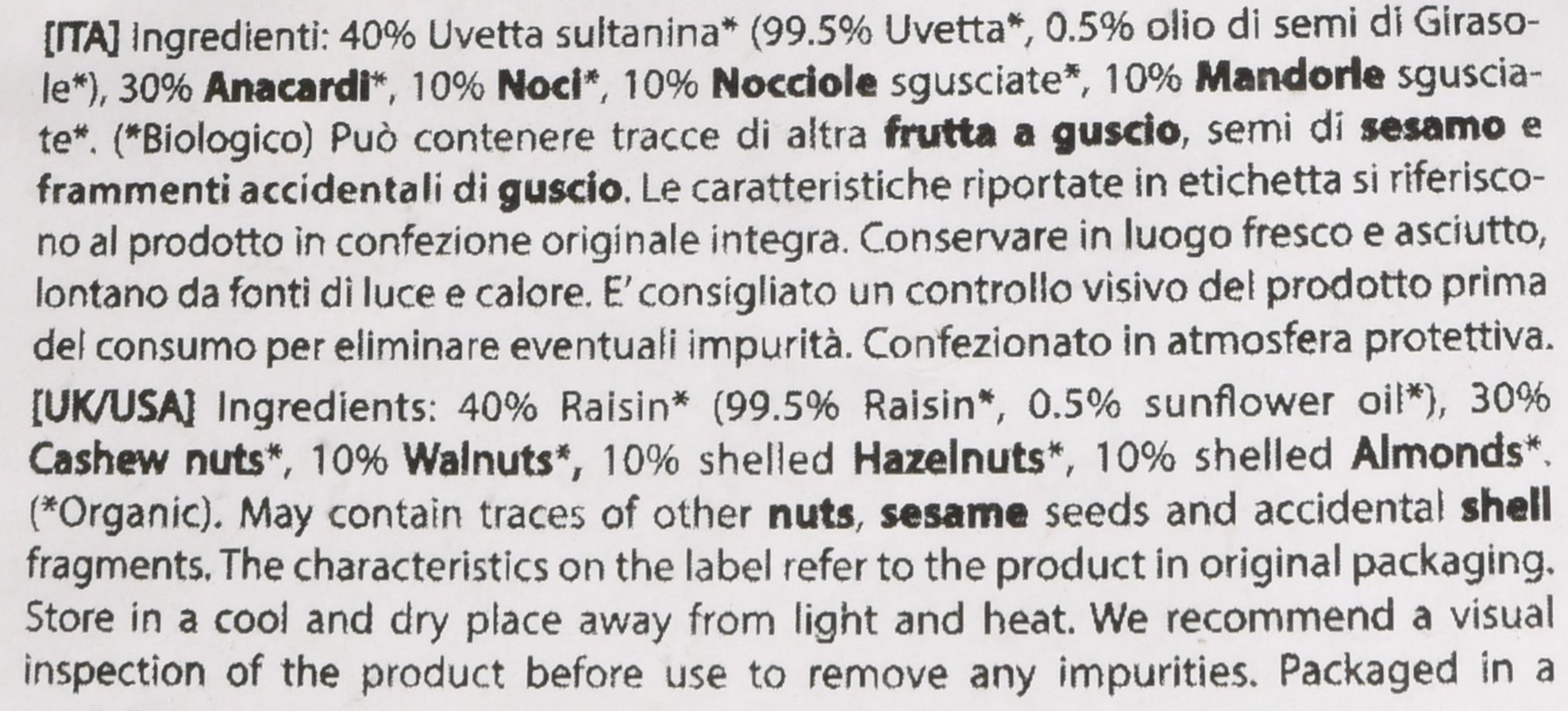 Probios Mix Frutta Secca Bio - Senza Glutine - 5 kg