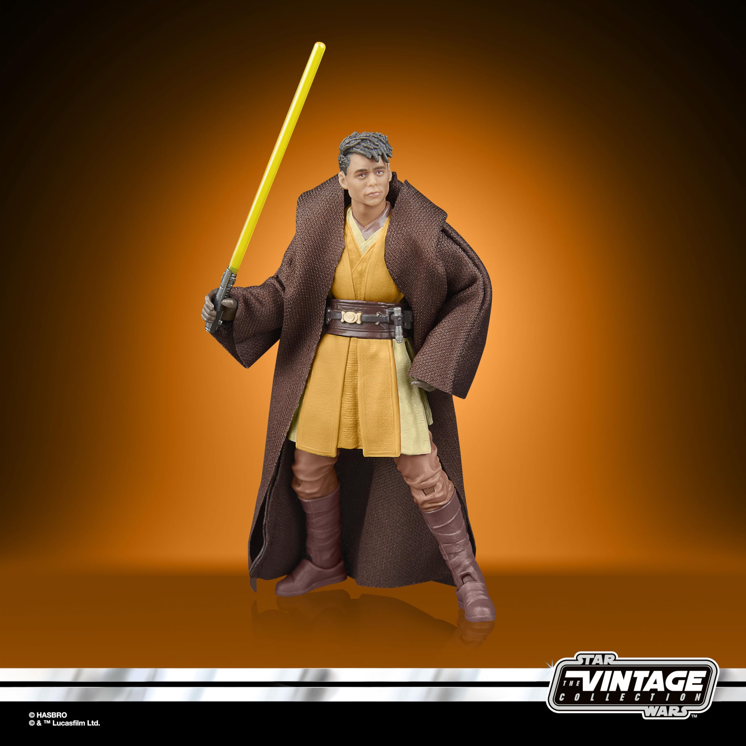 Hasbro Star Wars The Vintage Collection, Jedi Yord Fandar, figurka inspirowana serią "Gwiezdne wojny: The Acolyte", 9,5 cm