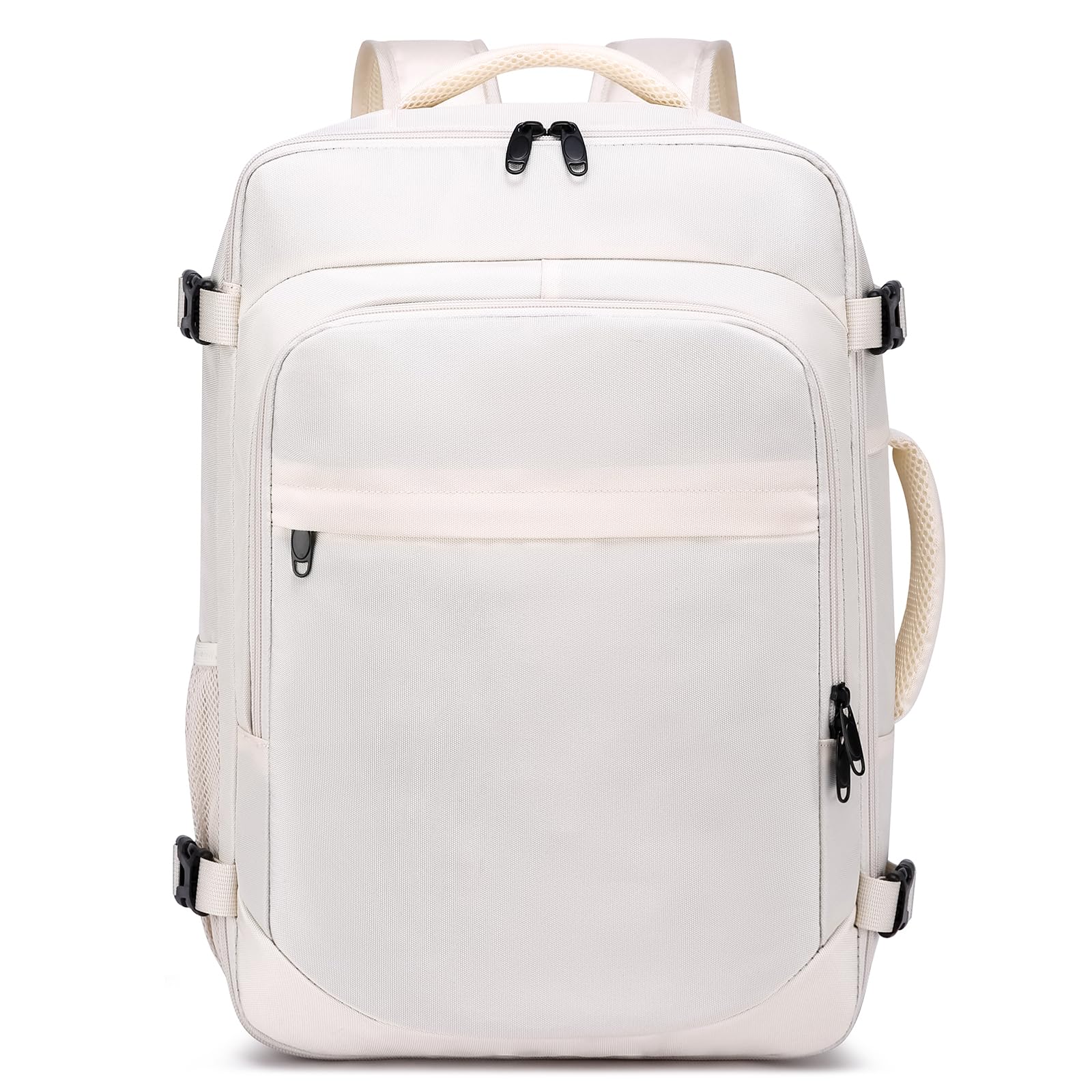 ENZOSUM Mochila Viaje Cabina Avion 40x20x25 para Ryanair Equipaje de Mano 40x20x25 Ryanair Mochila Cabina para Ryanair, Bolsa de Viaje Ryanair Mochilas Hombre Mujer para Ordenador Portátil 20L Negro — view 20