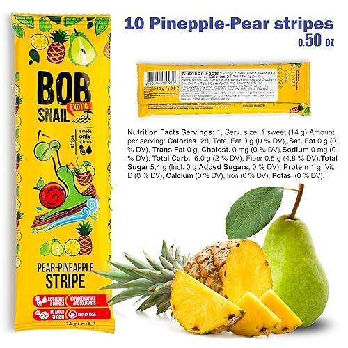 Miniatura 7 de BOB SNAIL Snacks de frutas saludables para adultos y niños