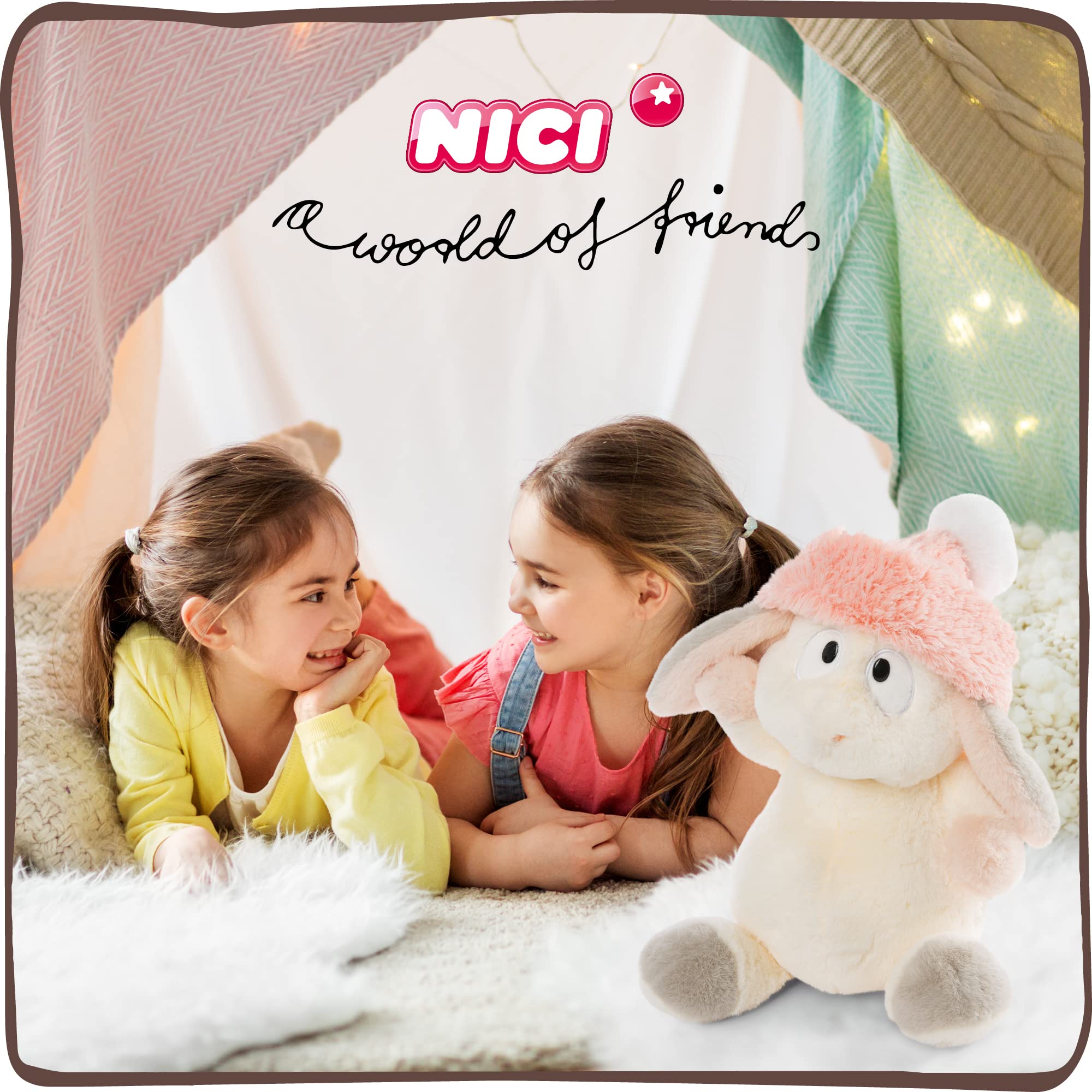 Amazon.co.jp: NICI ニキ ぬいぐるみ おすわりぬいぐるみ 動物