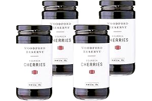 Woodford Reserve Gourmet Chocolate Covered Bourbon Cherries - 13.5 oz (383g) 4 Pack