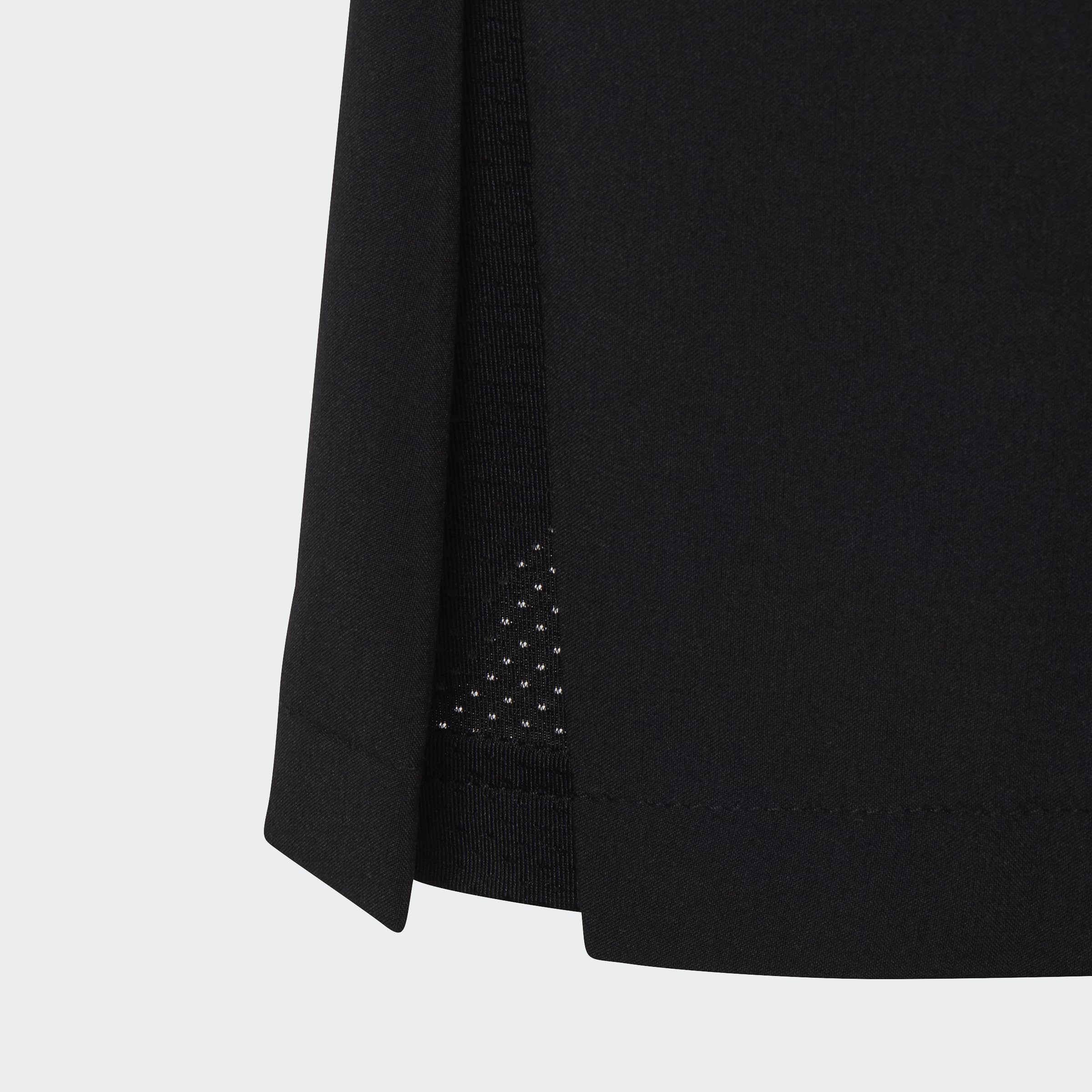 adidas Fille Club Tennis Pleated Skirt, Black, 13-14 Years