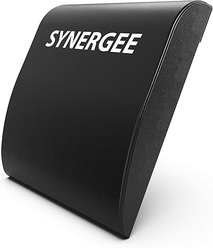 Synergee Core Mat Ab Mat Abdominal Mat Sit-Up Pad - Esterilla de entrenamiento abdominal para rutinas de sentarse y paquete de seis