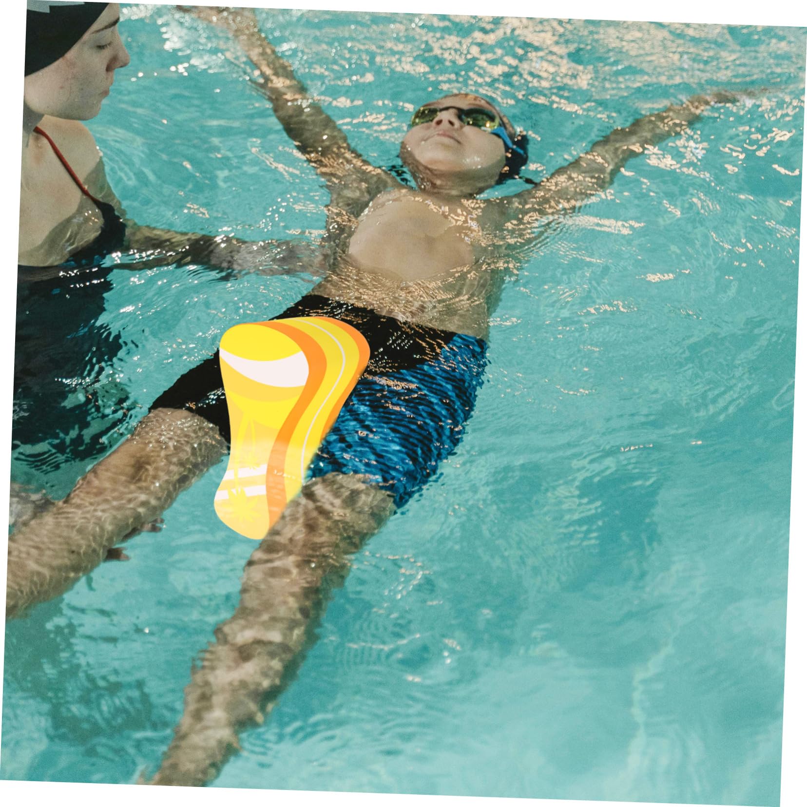 SUPVOX Tabla de Entrenamiento de Natación Flotador de Pull Flotación Aprendizaje Resistente Fortalecer el Cuerpo Superior y Habilidades