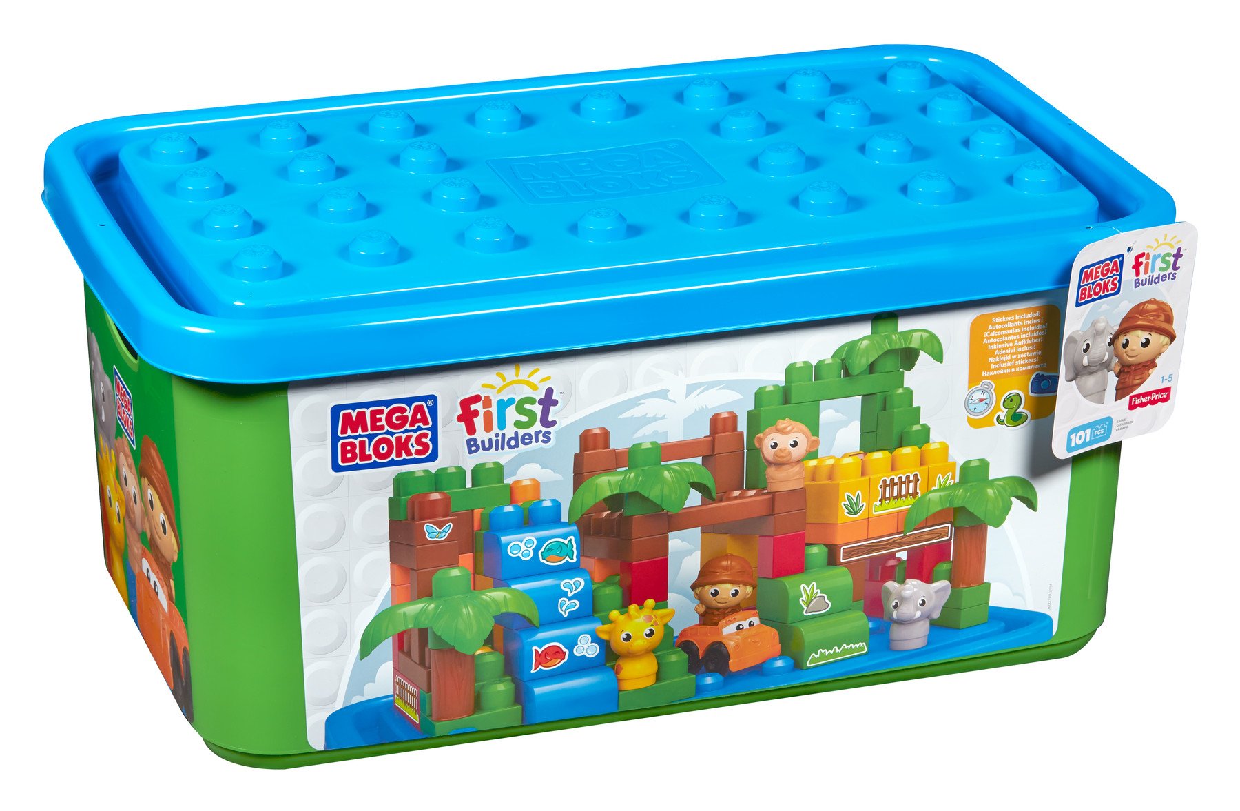 Mega Bloks First Builders Safari (Tub)