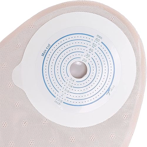 Miniatura 8 de 10 bolsas de colostomía de una pieza, bolsas drenables, bolsas de ostomía, suministros de ostomía cerrados para el cuidado del estoma de ileostomía,