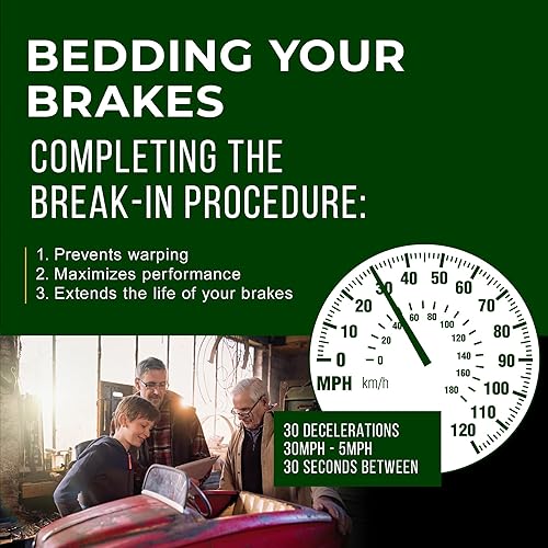 Miniatura 4 de Callahan Brake Parts Kit de freno delantero y trasero para Honda Accord Sedan LX 2013 2014 2015 2016 2017 – Rotores de disco perforados y ranurados