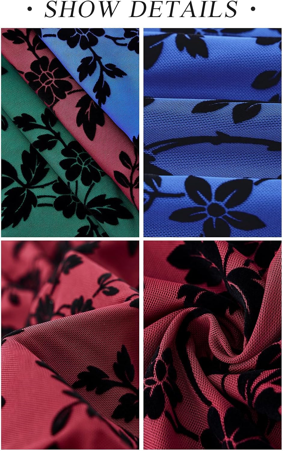 PRETTYGARDEN Women’s 2025 Fall Bodycon Mini Dresses Long Sleeve Mesh Slim Floral Wedding Guest Cocktail Party Short Dress - Image 7