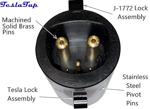 Miniatura 5 de Adaptador Mini Tesla a J-1772 - 80 amperios - Fabricado en Estados Unidos (TTMINI80)