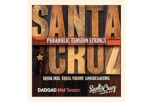 Santa Cruz Parabolic Tension DADGAD Mid Tension: The Quintessential Elixir for DADGAD Guitarists