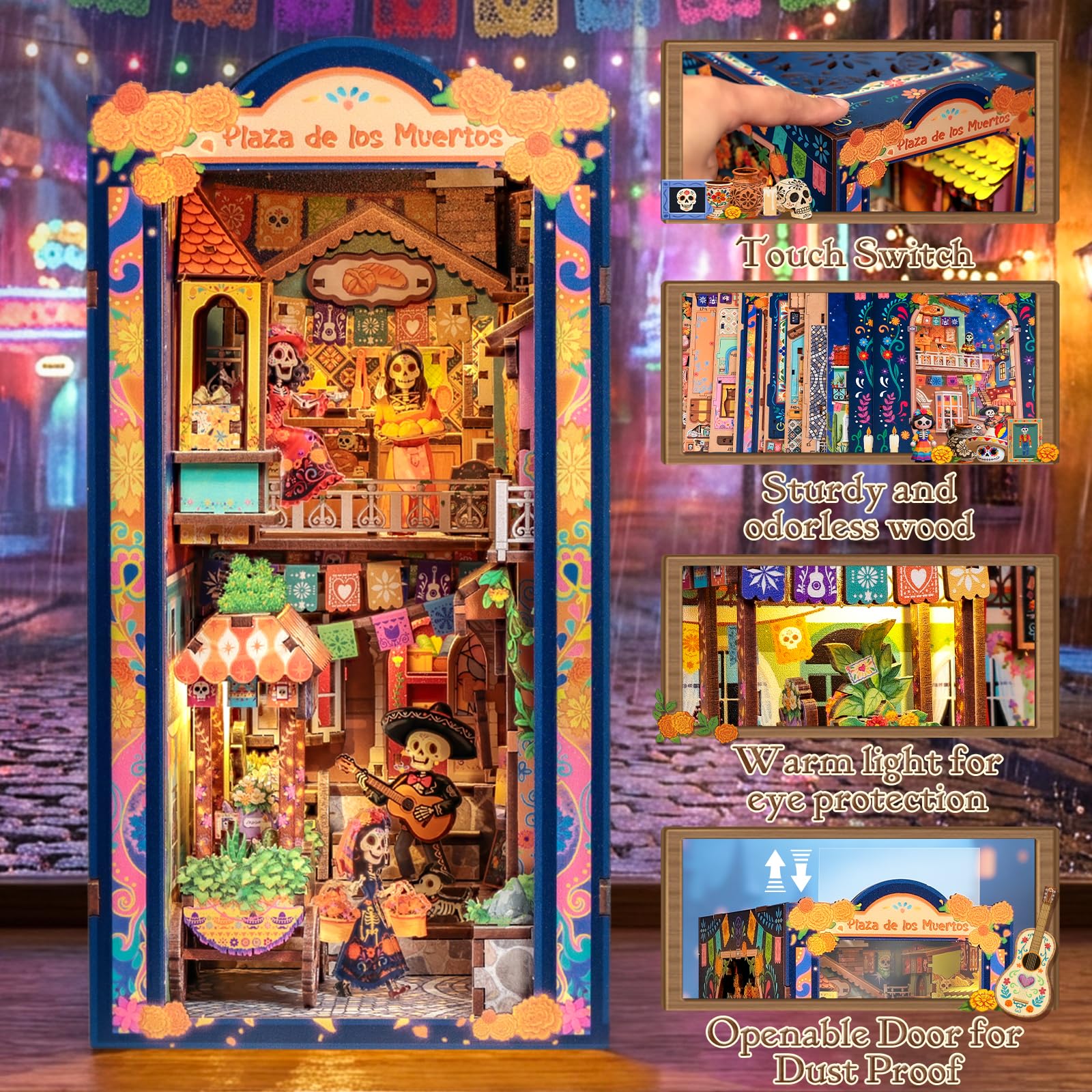 Cutefun Book Nook Kit for Adults - Image 4