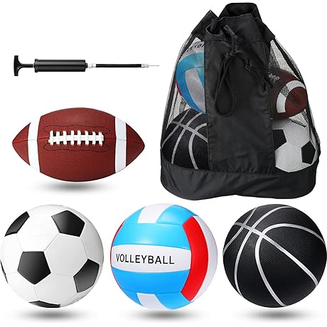 Jerify Sports Ball Set: Essential Gear for Athletic Adventure