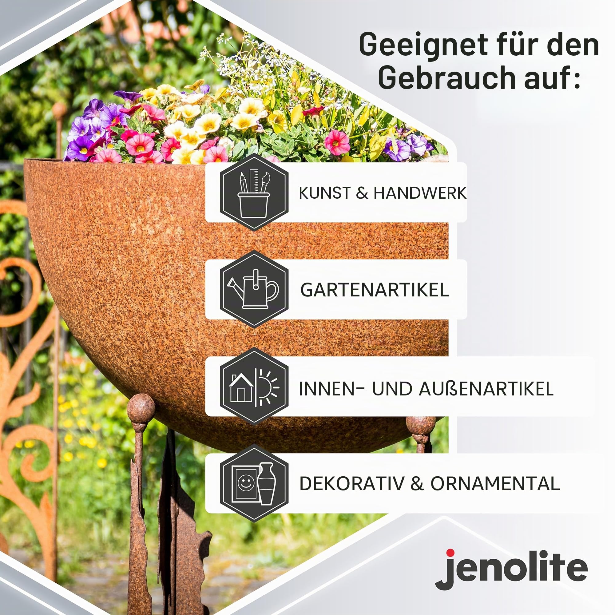 JENOLITE Rosteffekt-Sprühfarbe