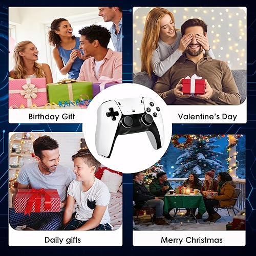 Miniatura 7 de TEFELE 2026New Wireless Retro Game Console 23 Simulators and Over 40,000 Games 2.4G Wireless Controllers(128G)