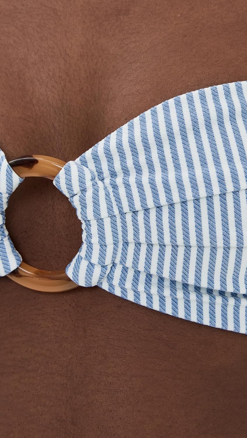 Montce Women's Tori Ties Bandeau Bikini Top - Image 6